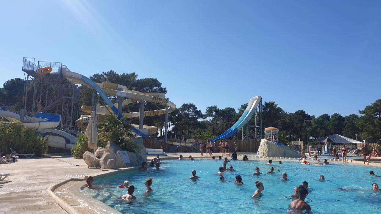 Mobil Home Happiness33 Dans Camping 5 Etoiles Acces Direct Plage Vendays Montalivet المظهر الخارجي الصورة