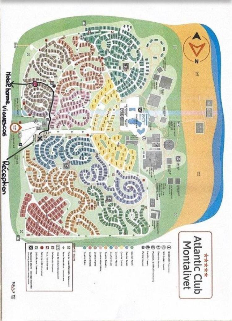 Mobil Home Happiness33 Dans Camping 5 Etoiles Acces Direct Plage Vendays Montalivet المظهر الخارجي الصورة